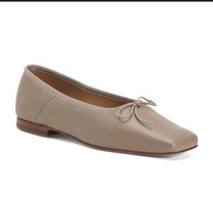 NWOB Mansur Gavriel Square Toe Ballerina